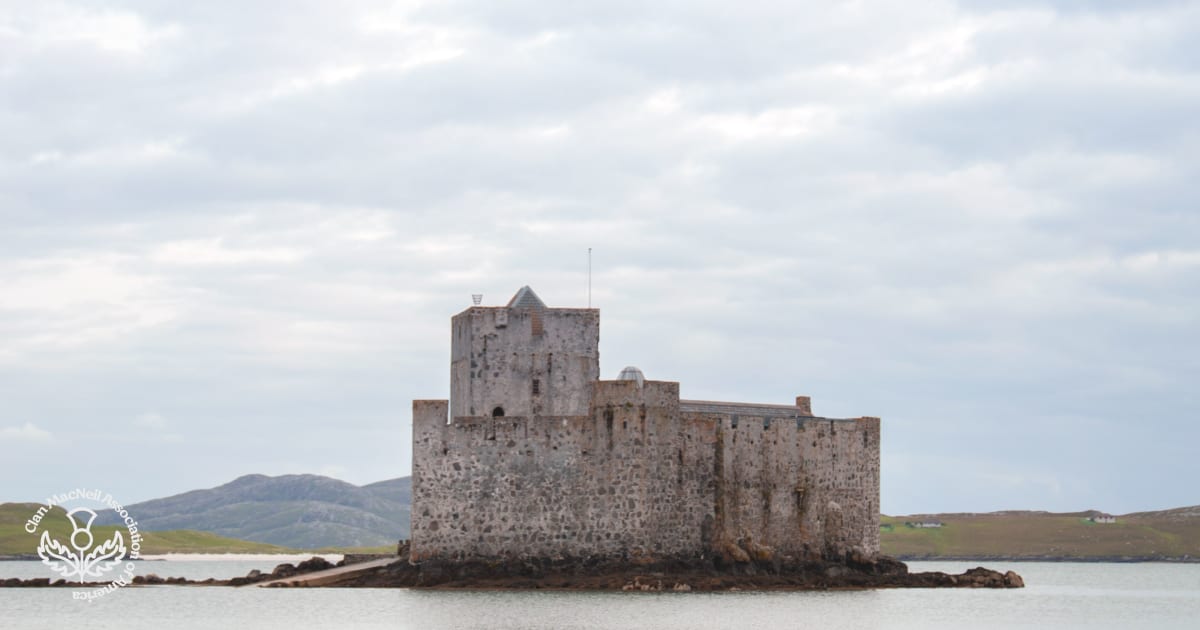 Kisimul Castle in Castlebay on the Isle of Barra, Scotland